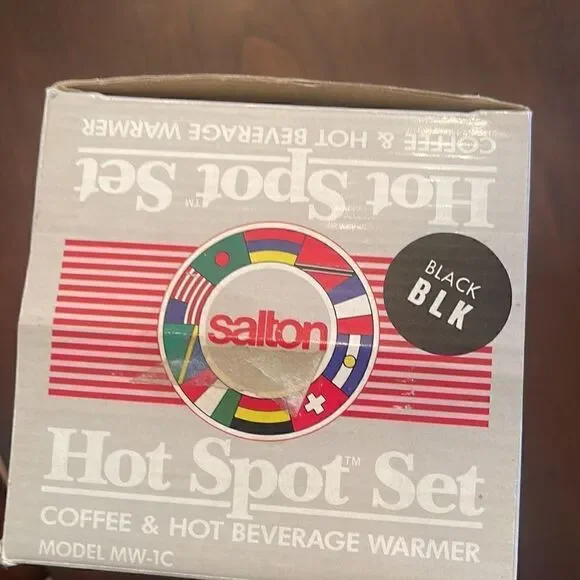 Salton Hot Spot Set Coffee & Hot Beverage Warmer and Mug - Picture 2 of 3